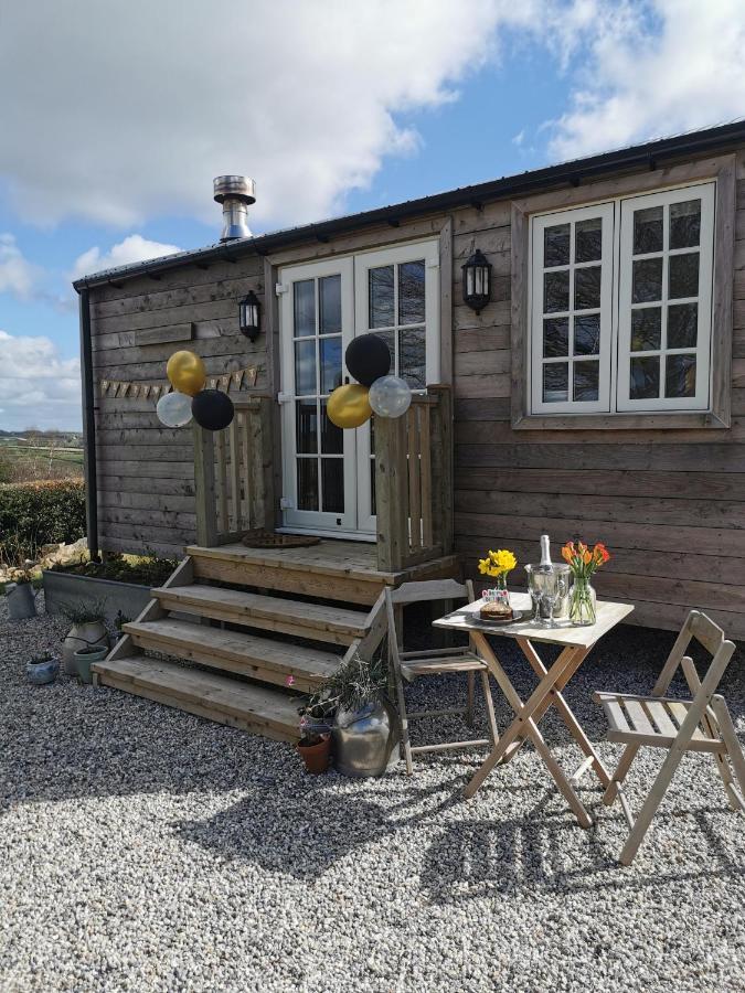 Villa Elvan Farm Shepherd'S Hut Exeter Exterior foto